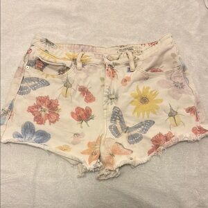 BLANK NYC Floral Shorts